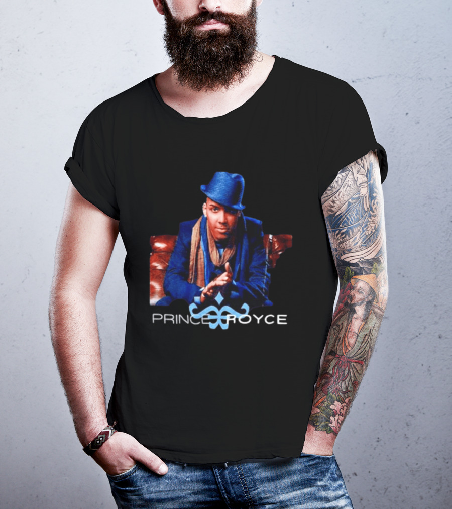 Prince Royce Debut Album Cover Blue Hat And Scarf T-Shirt