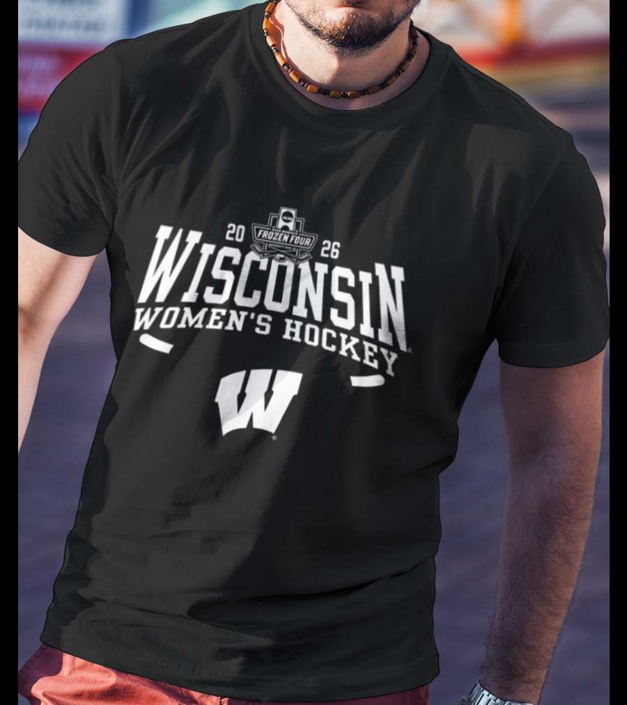 Wisconsin Badgers Women's Hockey 2026 National Champions T-Shirt