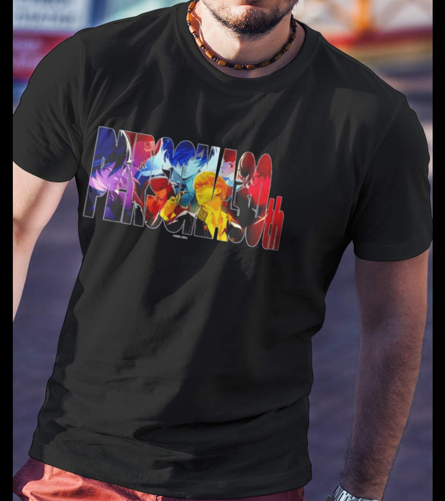 Persona 30th Anniversary Protagonist Series Atlus T-Shirt
