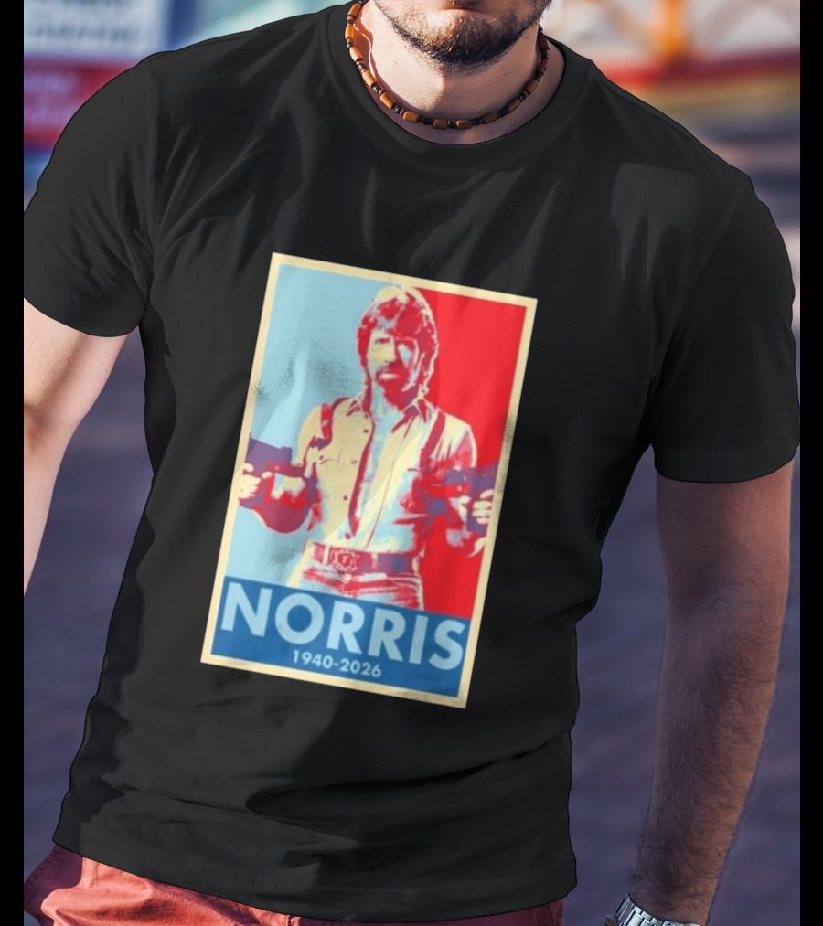 Norris 1940 2026 Retro Tribute With Dual Pistols T-Shirt