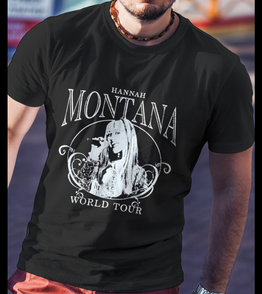 Hannah Montana World Tour Vintage Concert T-Shirt