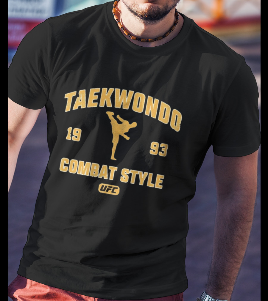 Taekwondo Combat Style UFC 1993 Retro Martial Arts Legend T-Shirt
