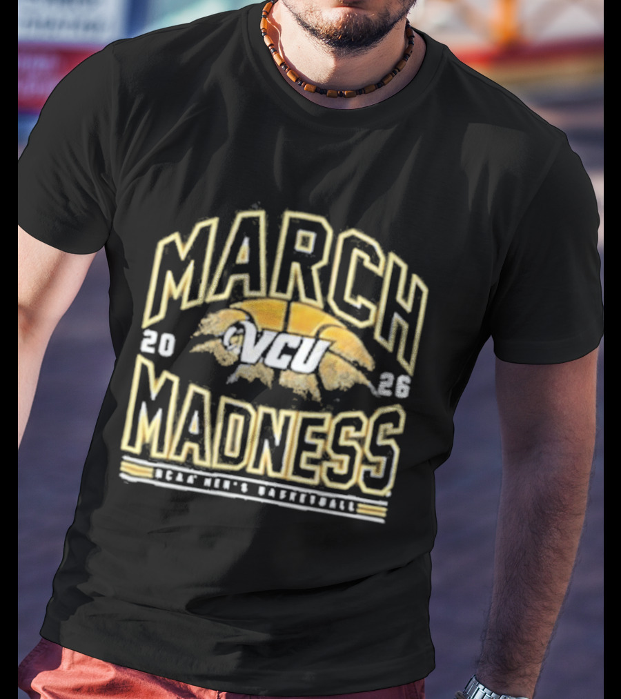 VCU Rams 2026 March Madness NCAA Men's Basketball Tournament T-Shirt