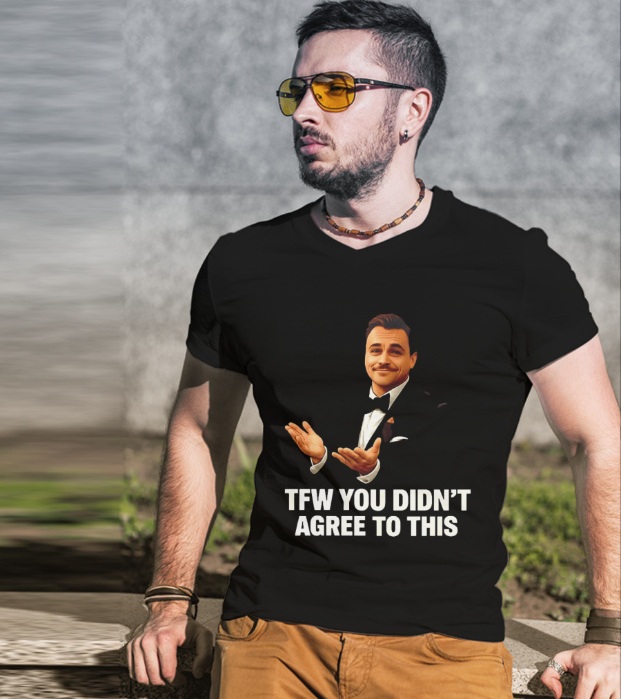 TFW You Didn't Agree To This Leonardo Style Suit Hands T-Shirt