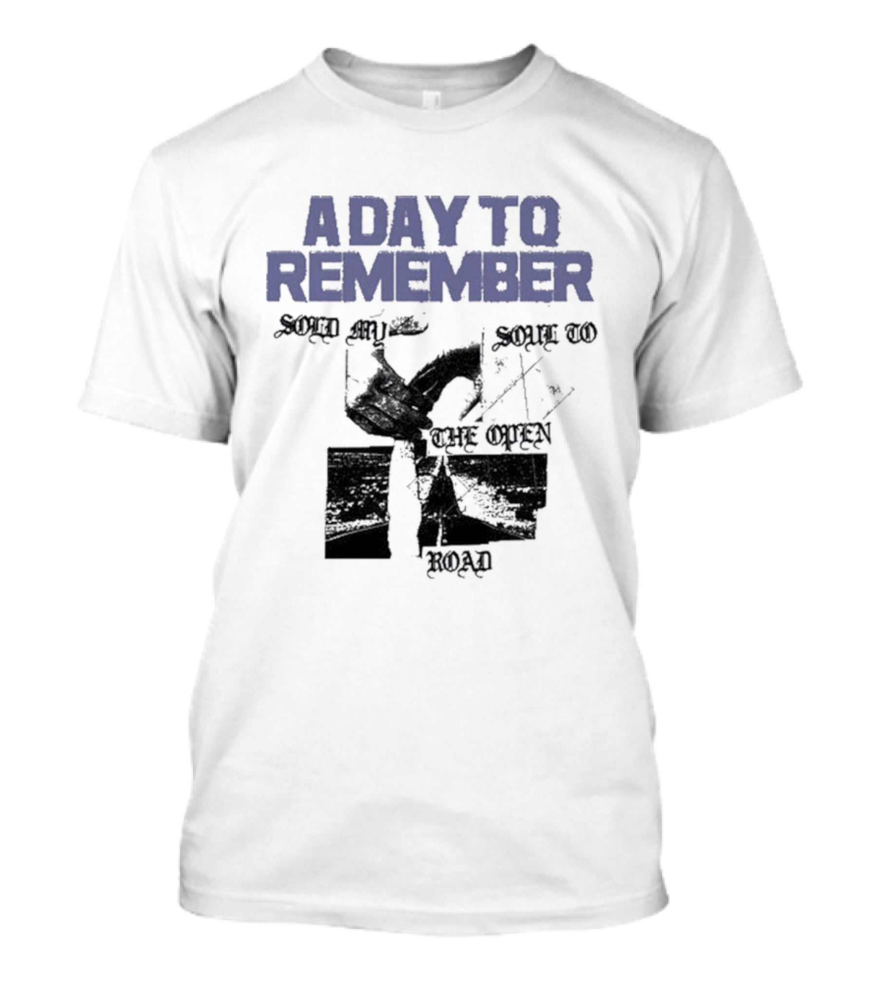 A Day To Remember Downfall Speak Of The Devil Tour 2009 Outline Alive God T-Shirt