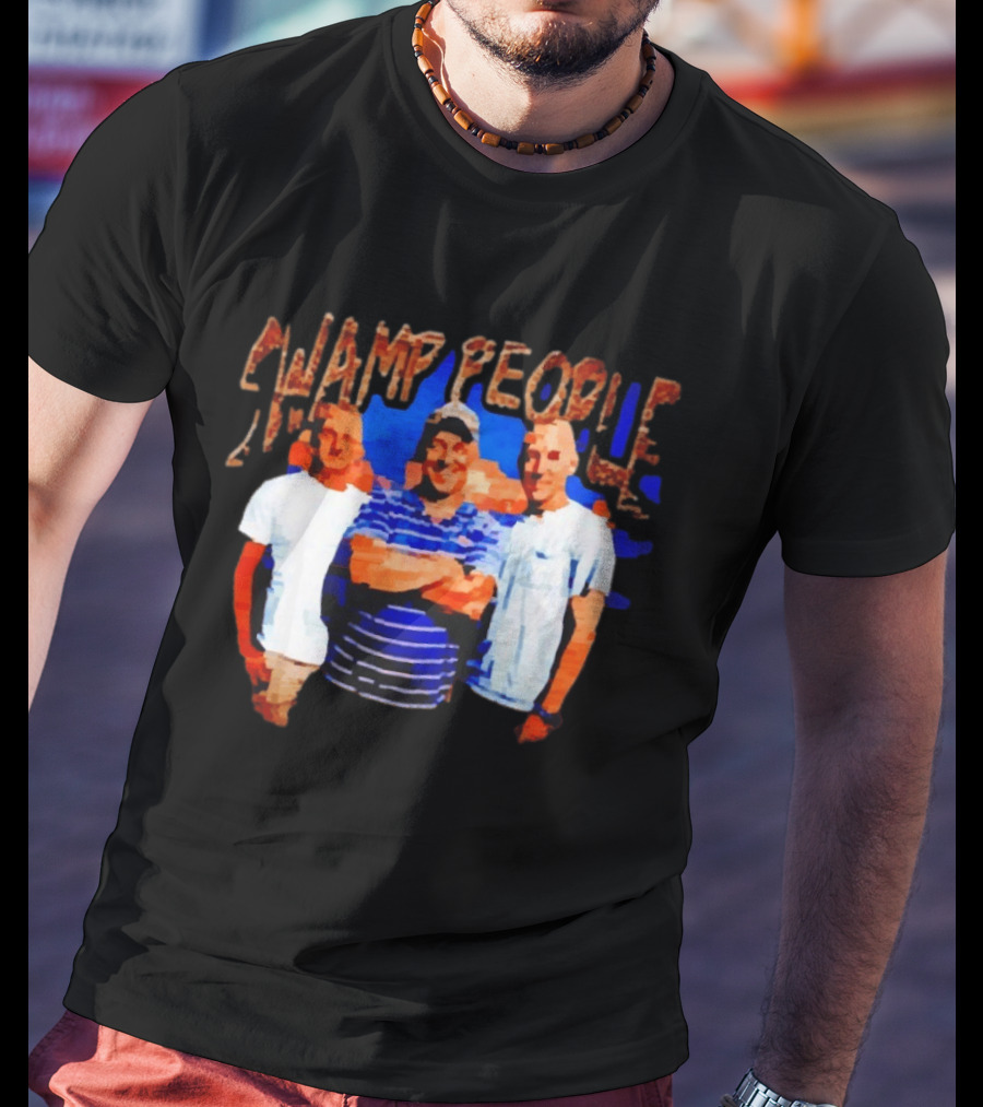 Swamp People Troy Landry Jacob Clint Alligator Adventure T-Shirt