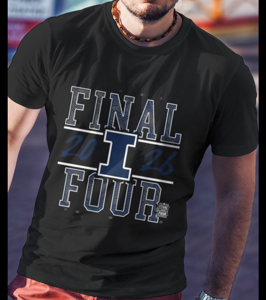 2026 Illinois Final Four Basketball Championship T-Shirt