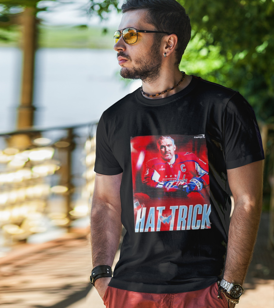 Alexander Ovechkin Washington Capitals Hat Trick Visionary Leadership T-Shirt