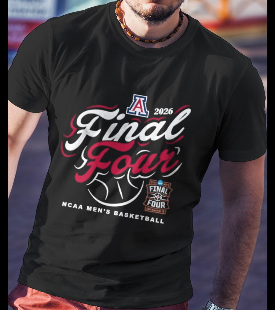 Arizona Wildcats 2026 NCAA Men's Basketball Final Four March Madness T-Shirt