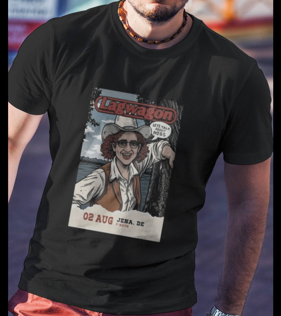 Lagwagon Let's Talk About Hoss 02 Aug Jena DE F Haus T-Shirt