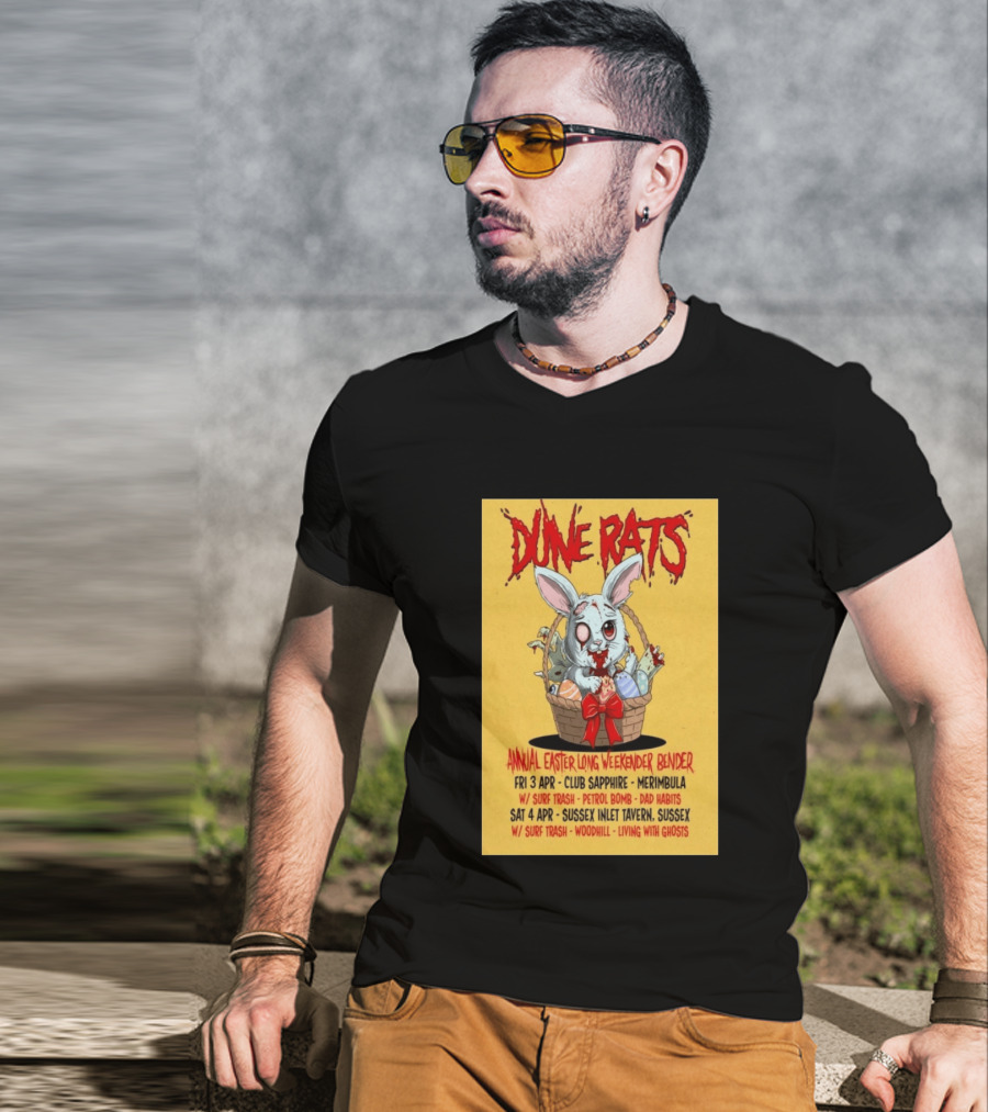 Dune Rats Apr 3 2026 Club Sapphire In Merimbula Australia T-Shirt
