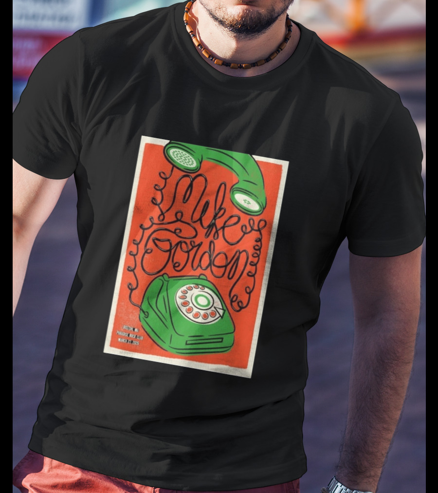 Mike Gordon Boston MA Paradise Rock Club March 27 2026 Retro Phone T-Shirt