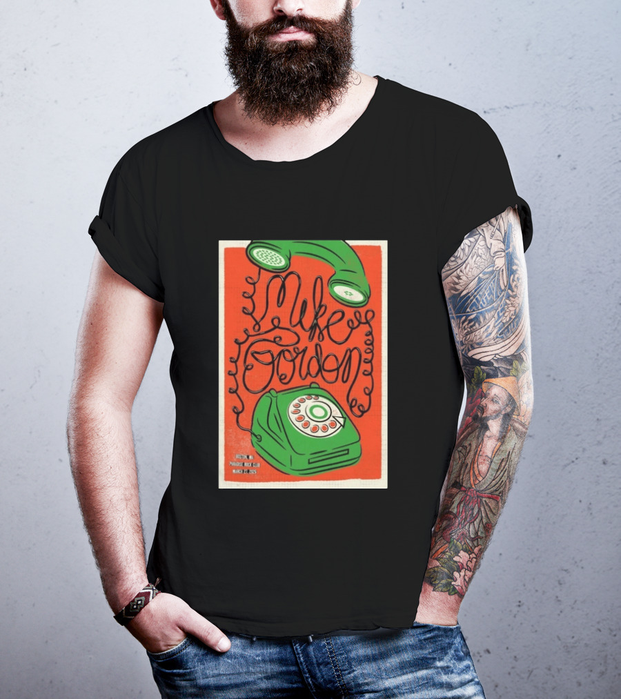 Mike Gordon Boston MA Paradise Rock Club March 27 2026 Retro Phone T-Shirt