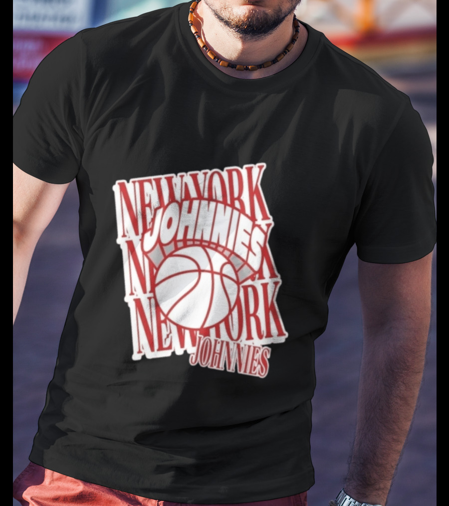 New York Johnnies Basketball Team T-Shirt