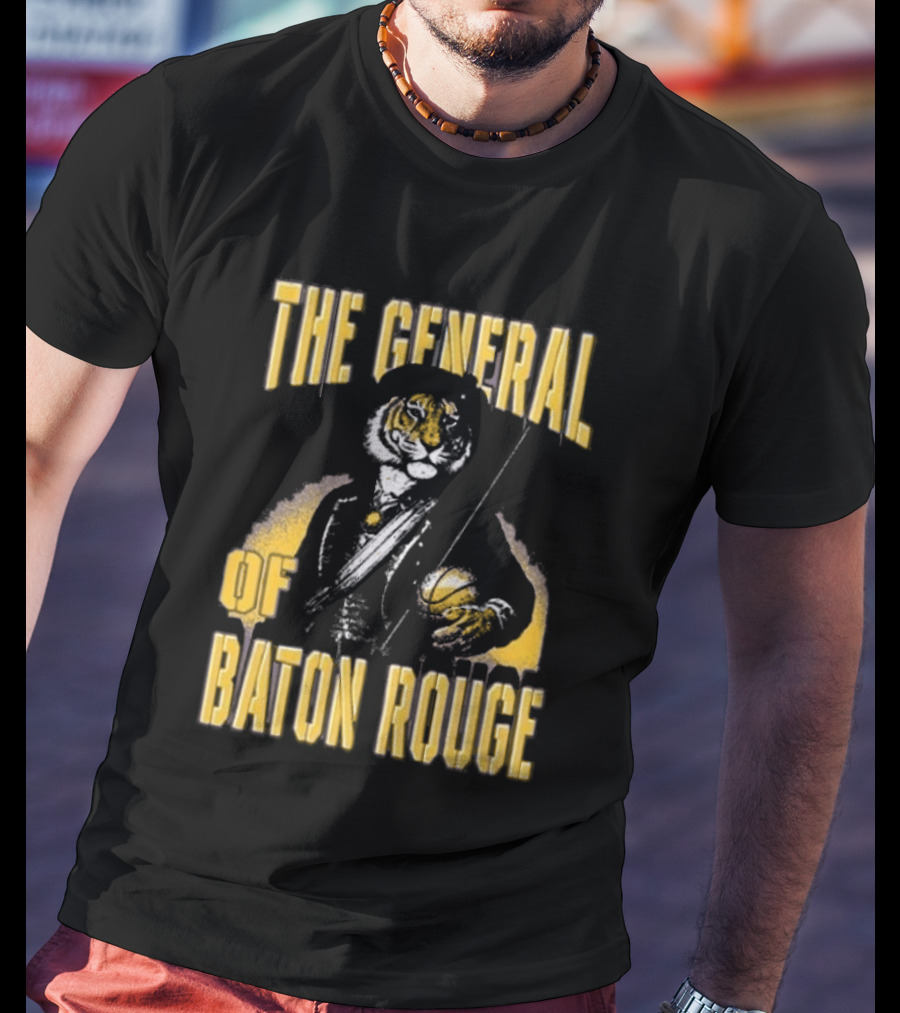 The General Of Baton Rouge Pocket Tiger Conductor Baton Rouge T-Shirt