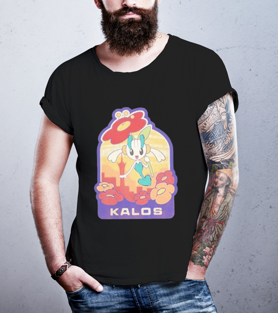 Kalos Region Floette Pokémon Adventure T-Shirt
