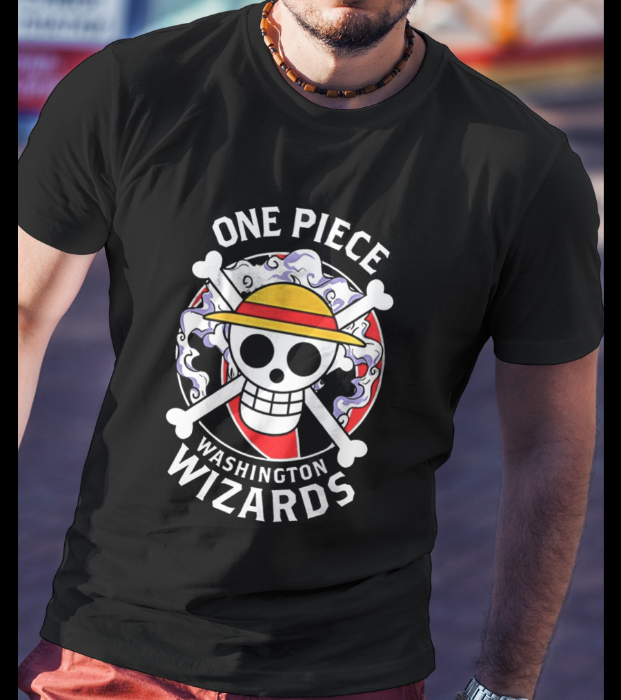 Washington Wizards One Piece Crossover 2026 NBA T-Shirt