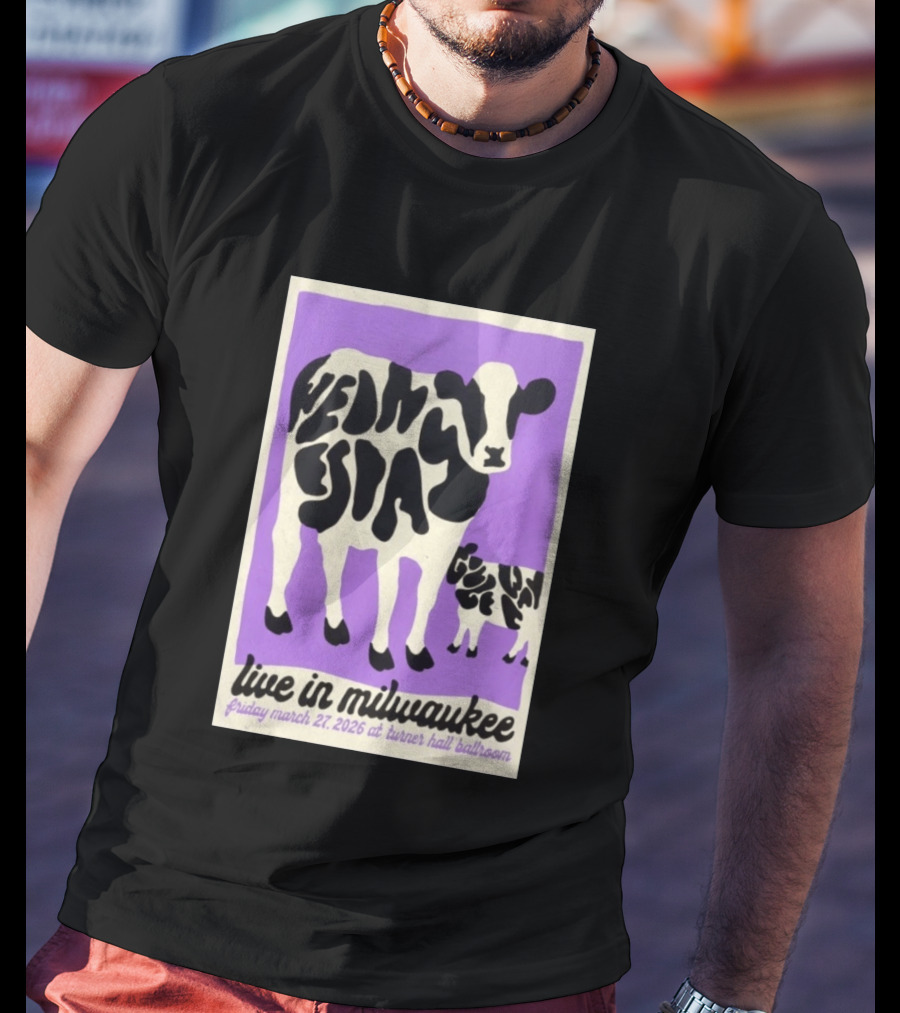 Wednesday Milwaukee Live March 27 2026 Turner Hall Ballroom T-Shirt