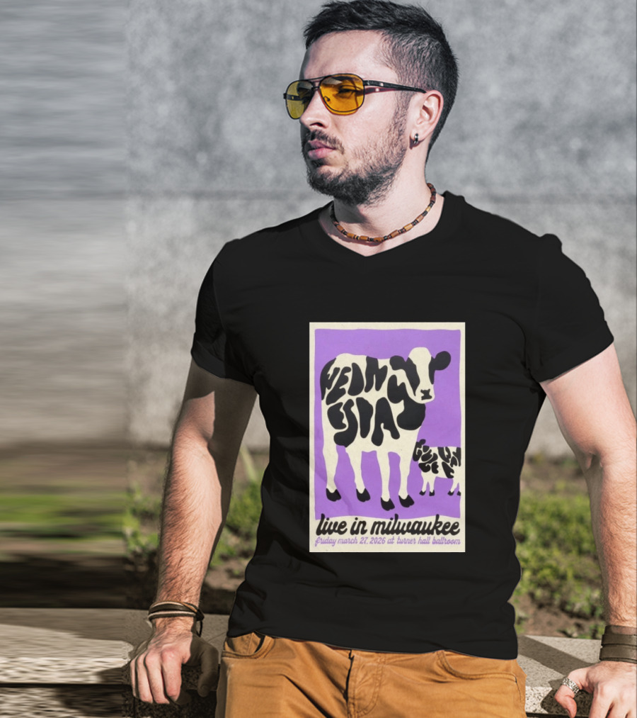 Wednesday Milwaukee Live March 27 2026 Turner Hall Ballroom T-Shirt