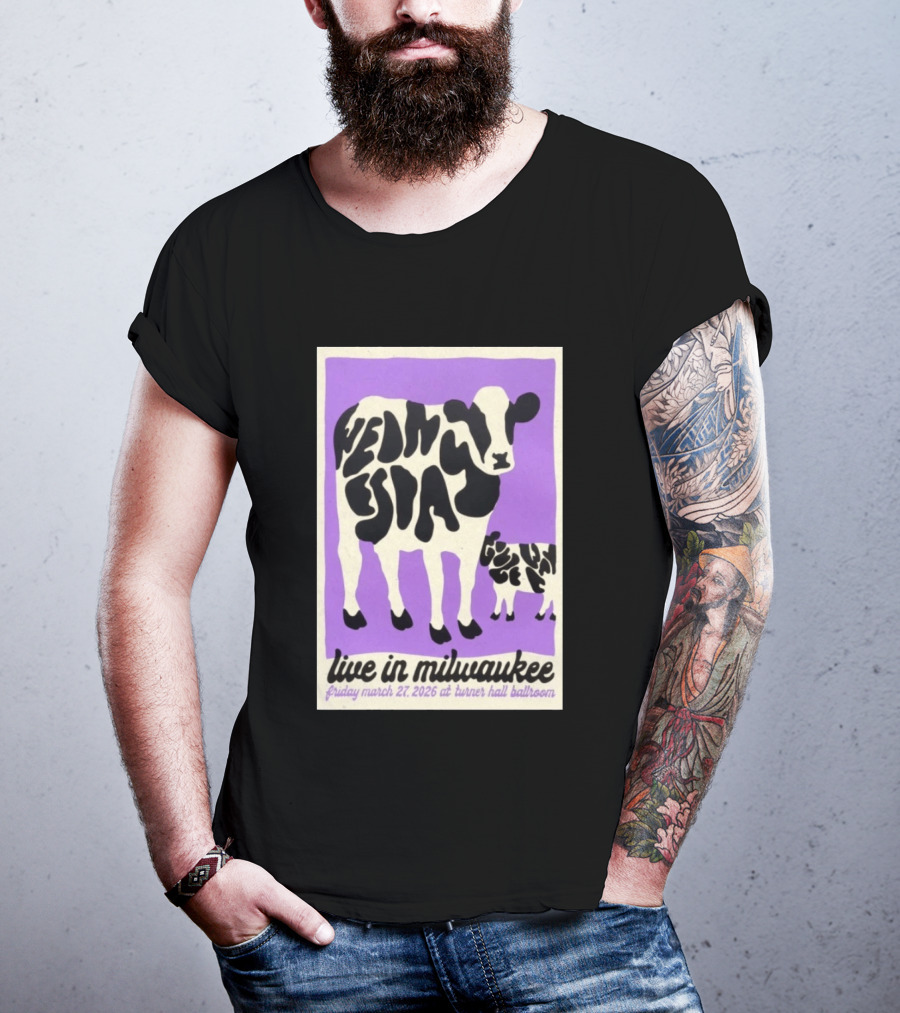 Wednesday Milwaukee Live March 27 2026 Turner Hall Ballroom T-Shirt