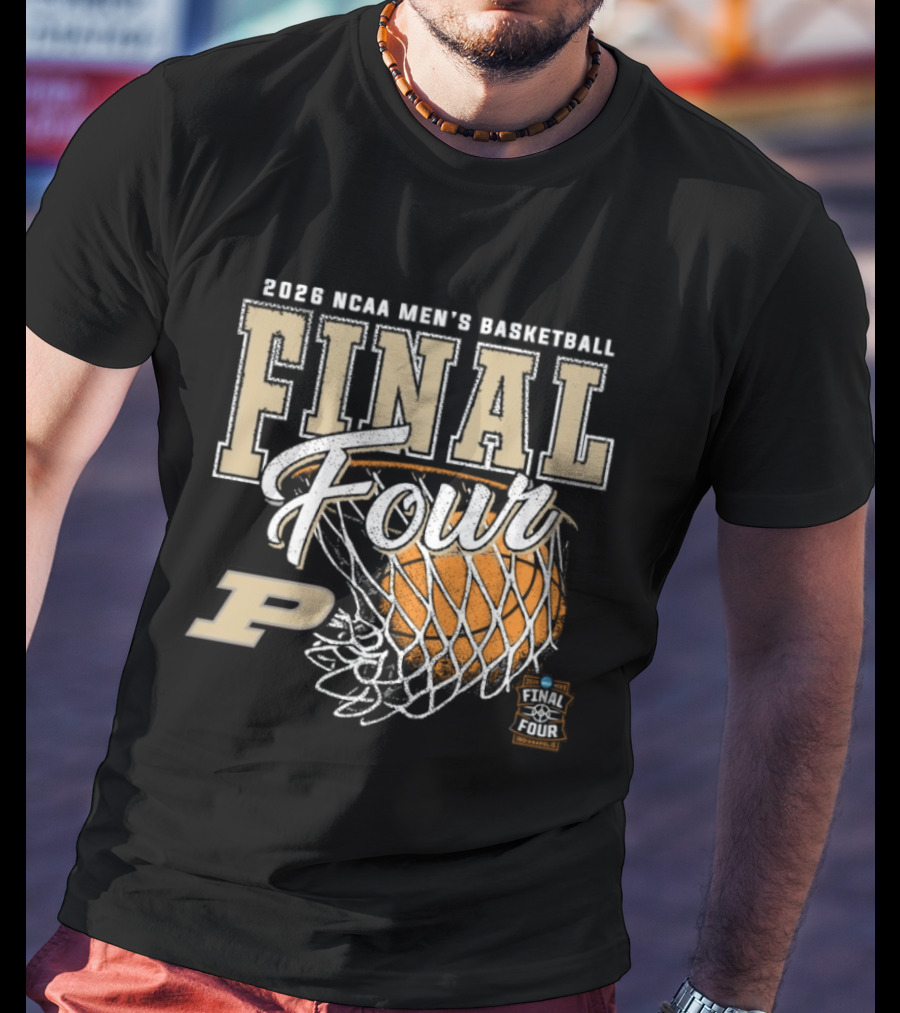 Purdue Boilermakers 2026 NCAA Men's Basketball Final Four Bound T-Shirt