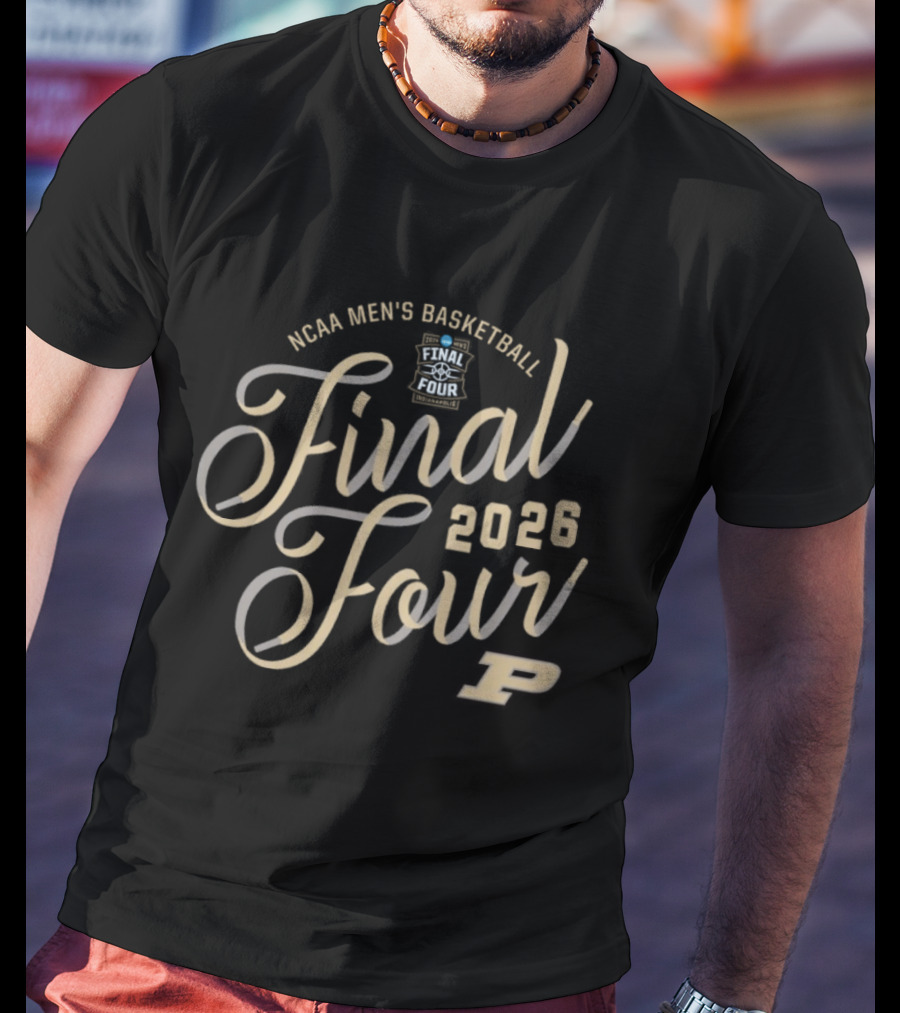 Purdue Boilermakers Final Four 2026 NCAA Men's Basketball T-Shirt