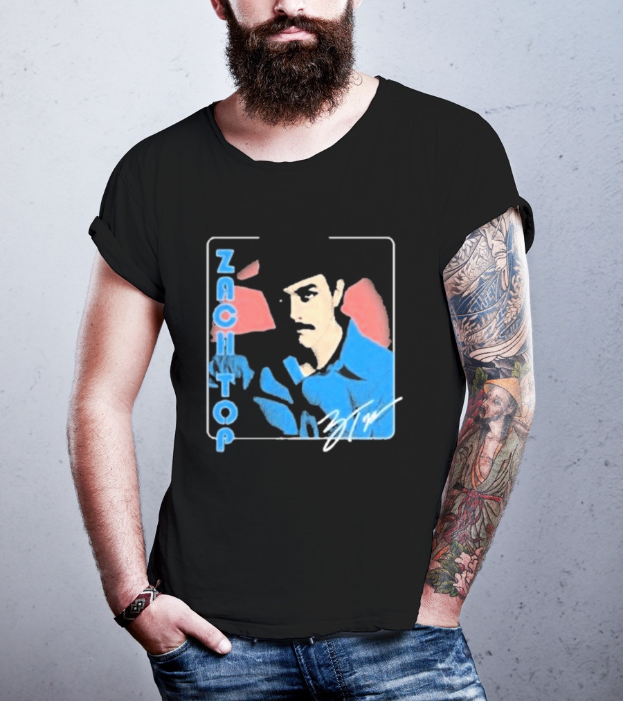 Zach Top ZTW Signature Blue And Red T-Shirt
