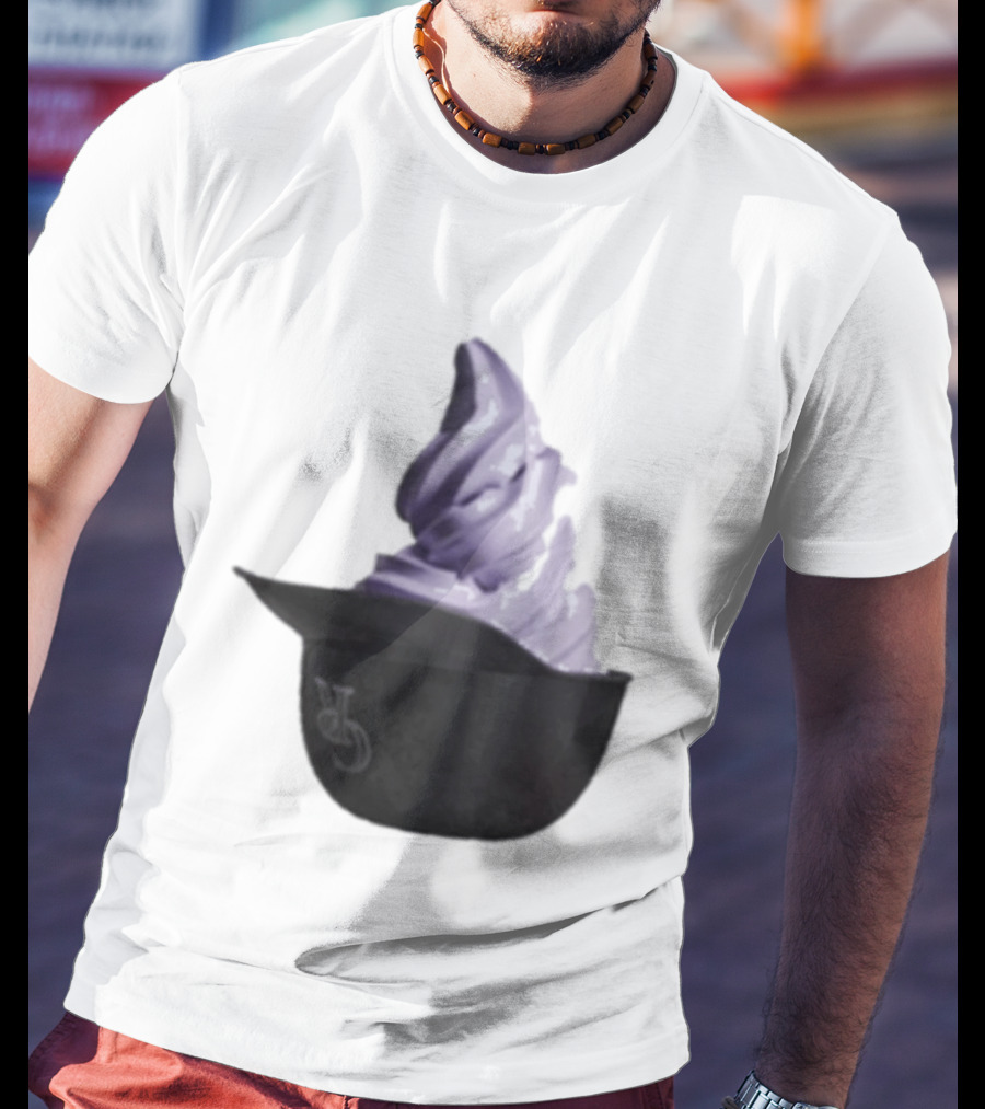Colorado Rockies Boozy Ice Cream Purple Soft Serve Treat T-Shirt