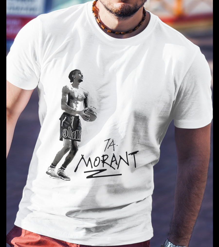 Ja Morant Memphis Grizzlies Basketball T-Shirt