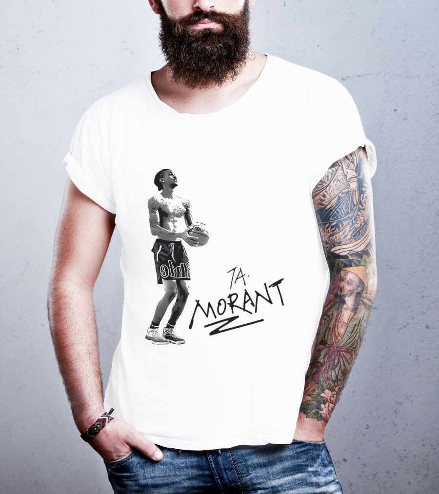 Ja Morant Memphis Grizzlies Basketball T-Shirt