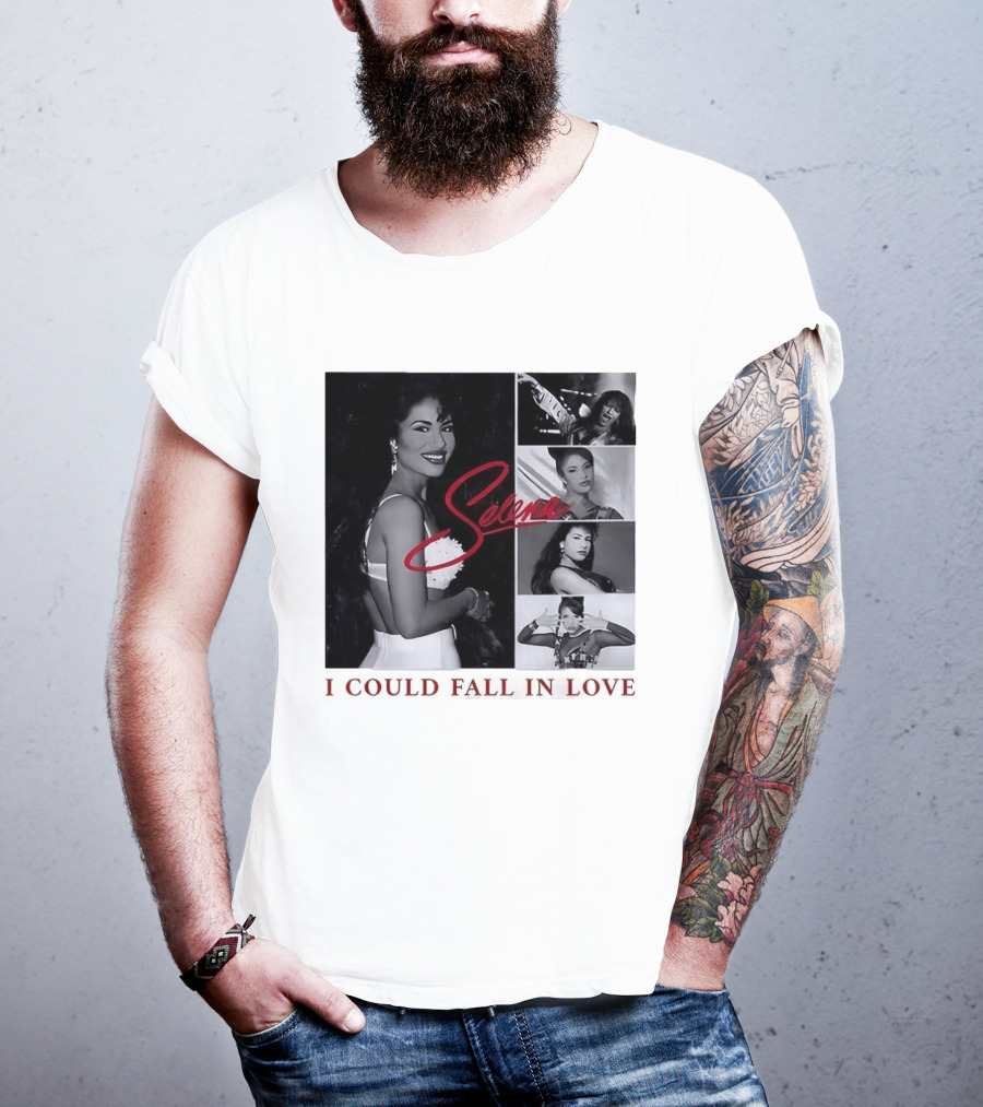 Selena Quintanilla I Could Fall In Love Photomontage T-Shirt