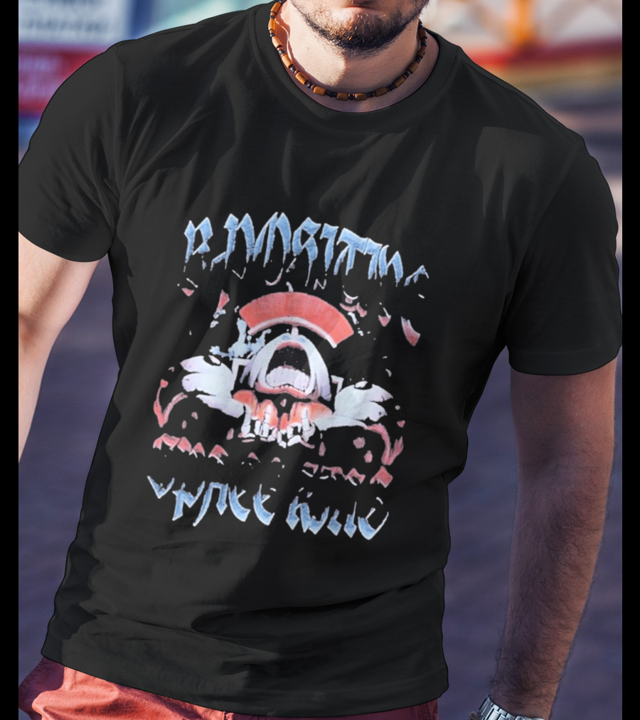 B Positive Space King Abstract Artful Expression T-Shirt