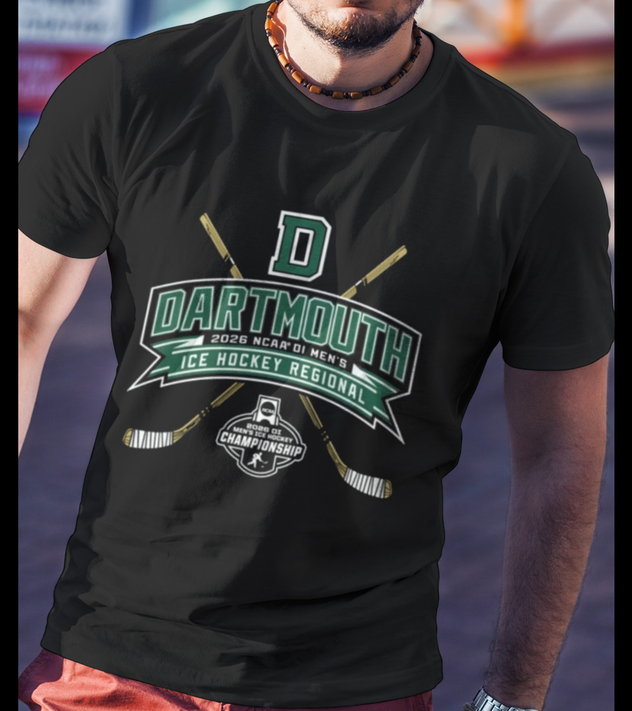 Dartmouth Big Green NCAA DI Men's Ice Hockey Regional 2026 T-Shirt