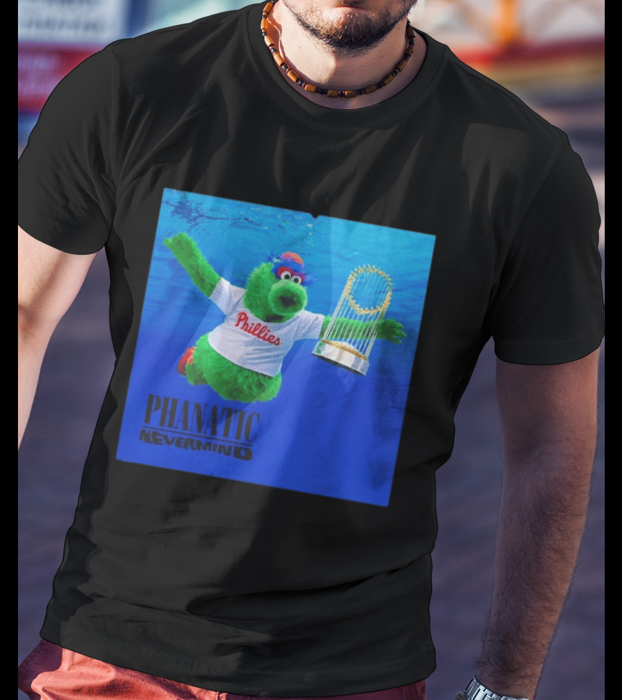 Phanatic Nevermind Phillies World Series Trophy T-Shirt