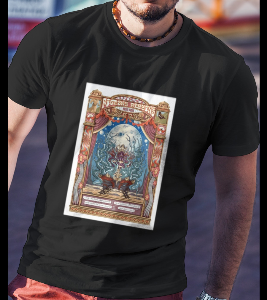 Pigeons Playing Ping Pong Concert March 2026 Grand Junction CO Event T-Shirt