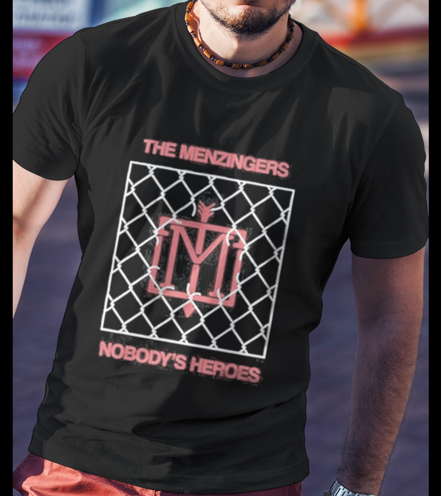 The Menzingers Nobody's Heroes Tour Chain Link T-Shirt