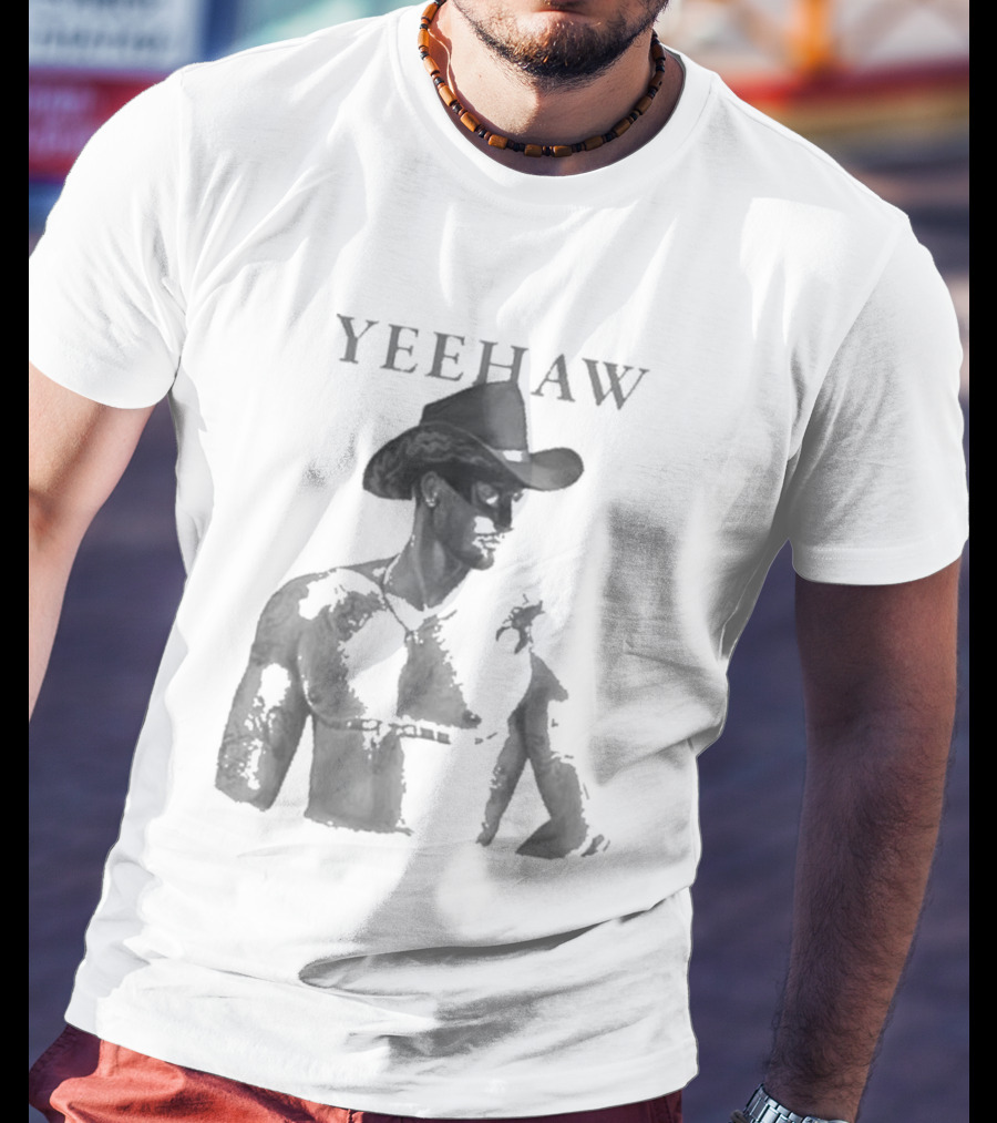 Yeehaw Orville Peck Pride 2024 Cowboy Hat T-Shirt