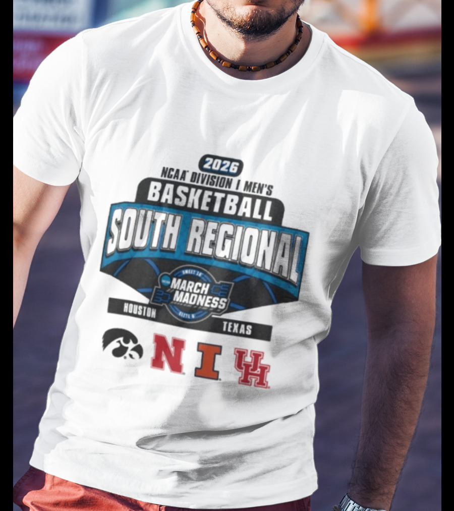 2026 NCAA DI Men's Basketball March Madness South Regional Iowa Northern Illinois Texas T-Shirt