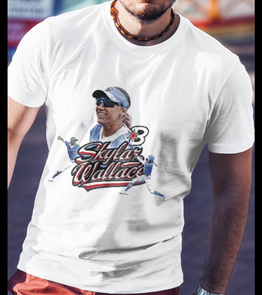 Bandits Skylar Wallace 3 Baseball Player Sports T-Shirt