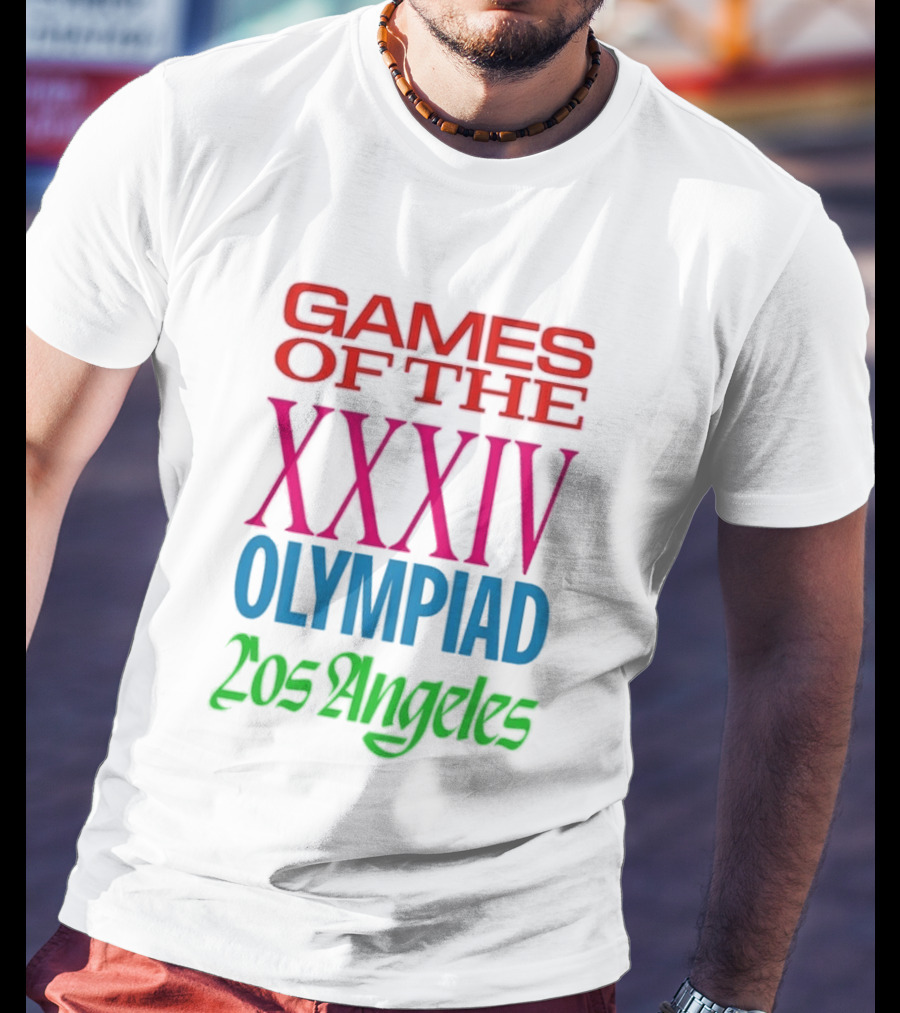 Games Of The XXXIV Olympiad Los Angeles 2028 T-Shirt