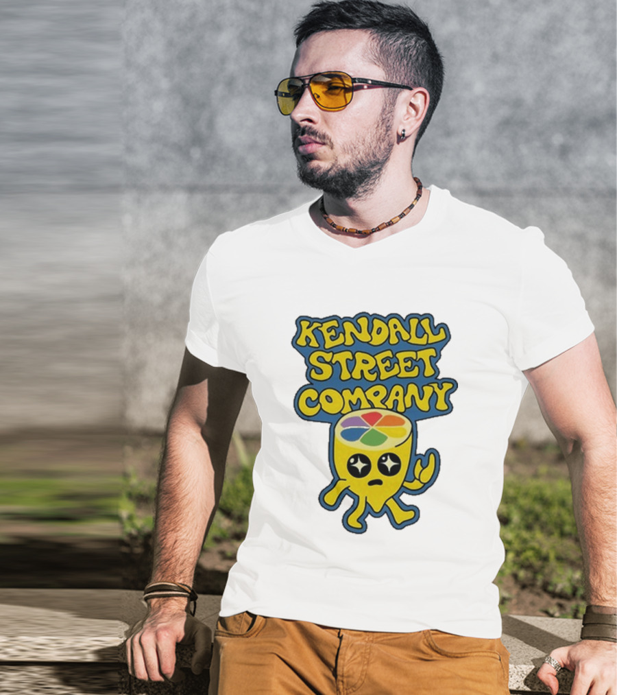 Kendall Street Company Lenny The Lemon Psychedelic Band Merch T-Shirt