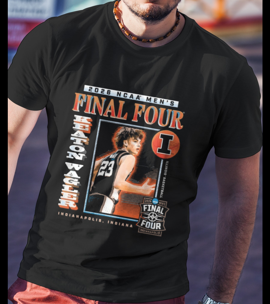 2026 NCAA Men's Final Four Keaton Wagler Indiana Basketball Indianapolis T-Shirt