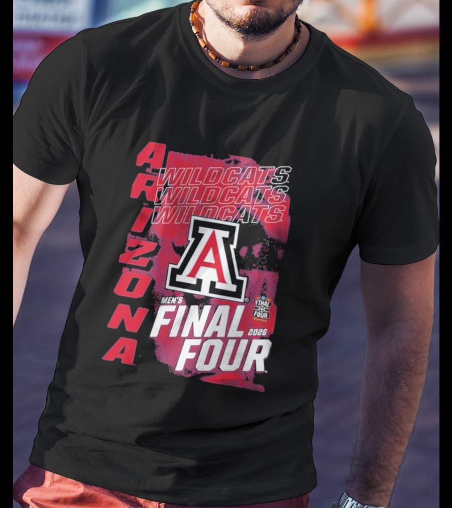 Arizona Wildcats NCAA Final Four 2026 March Madness Tournament T-Shirt