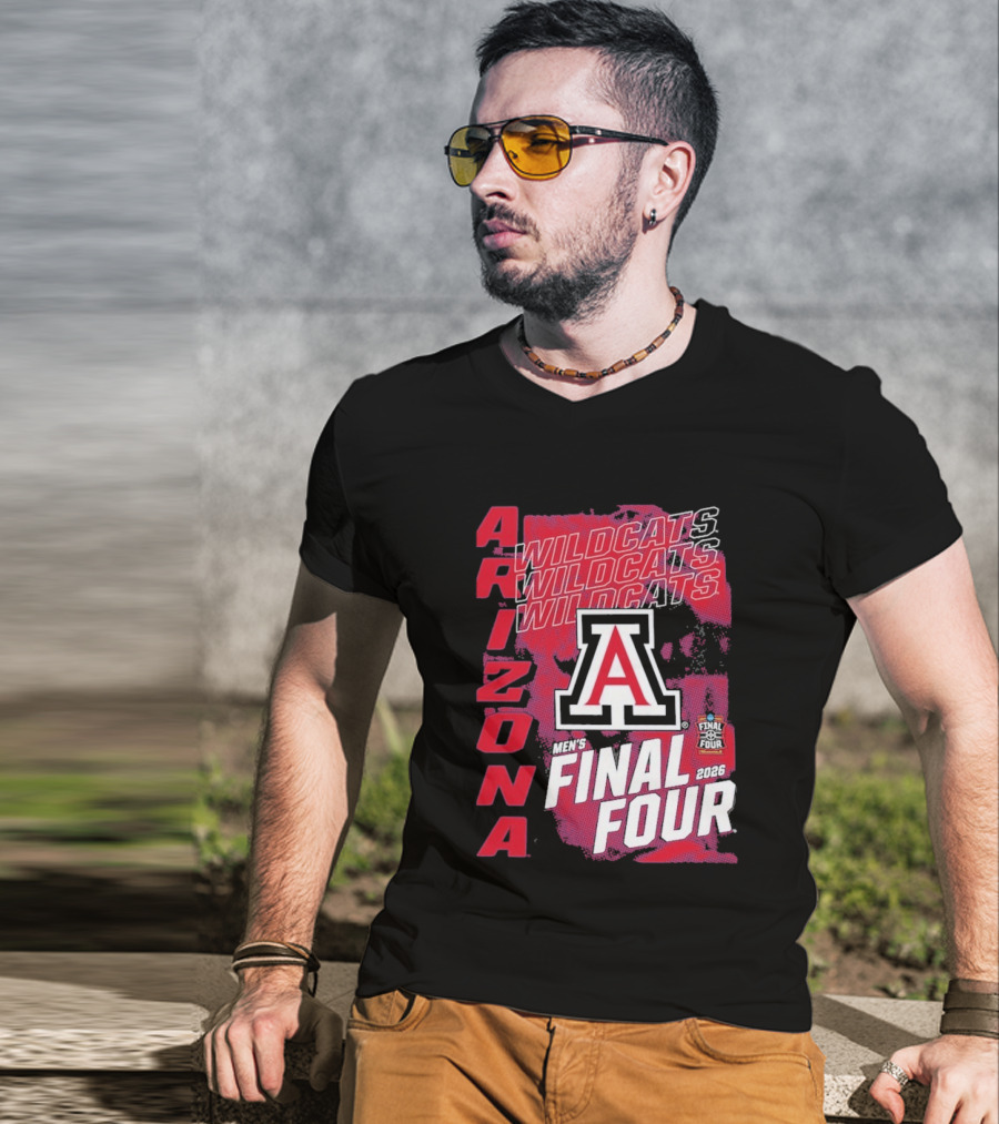 Arizona Wildcats NCAA Final Four 2026 March Madness Tournament T-Shirt