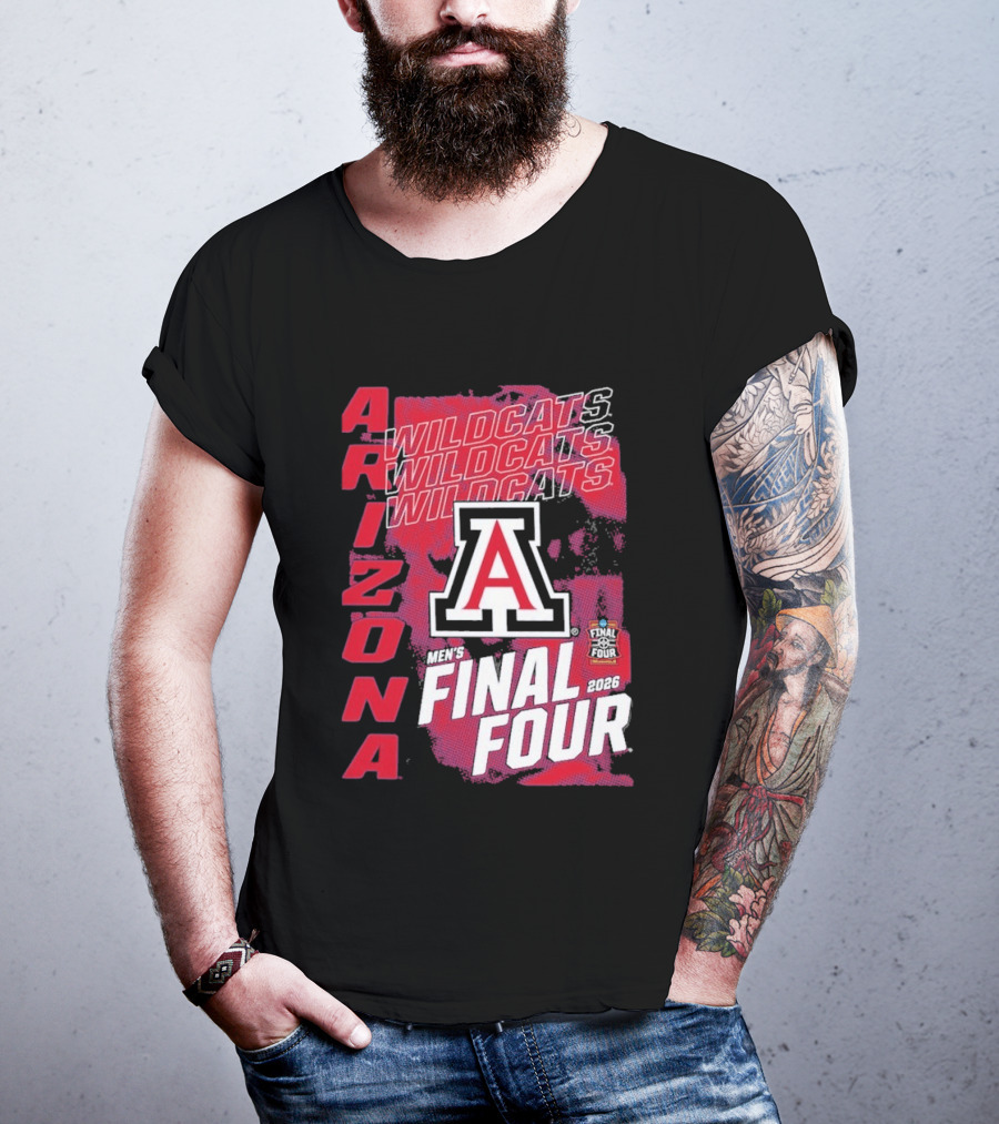Arizona Wildcats NCAA Final Four 2026 March Madness Tournament T-Shirt