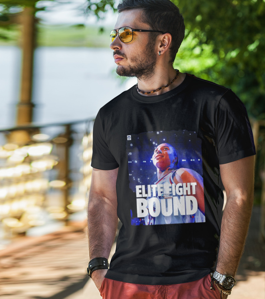 UConn Huskies Azzi Fudd March Madness Elite Eight Bound T-Shirt