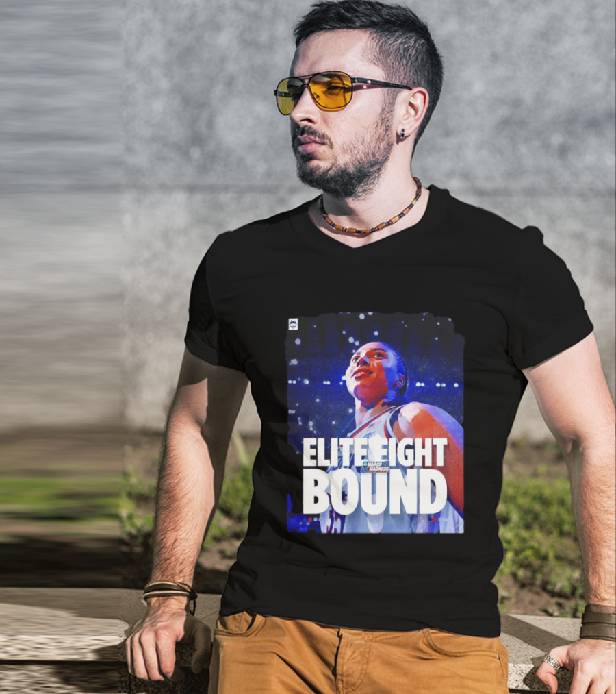 UConn Huskies Azzi Fudd March Madness Elite Eight Bound T-Shirt