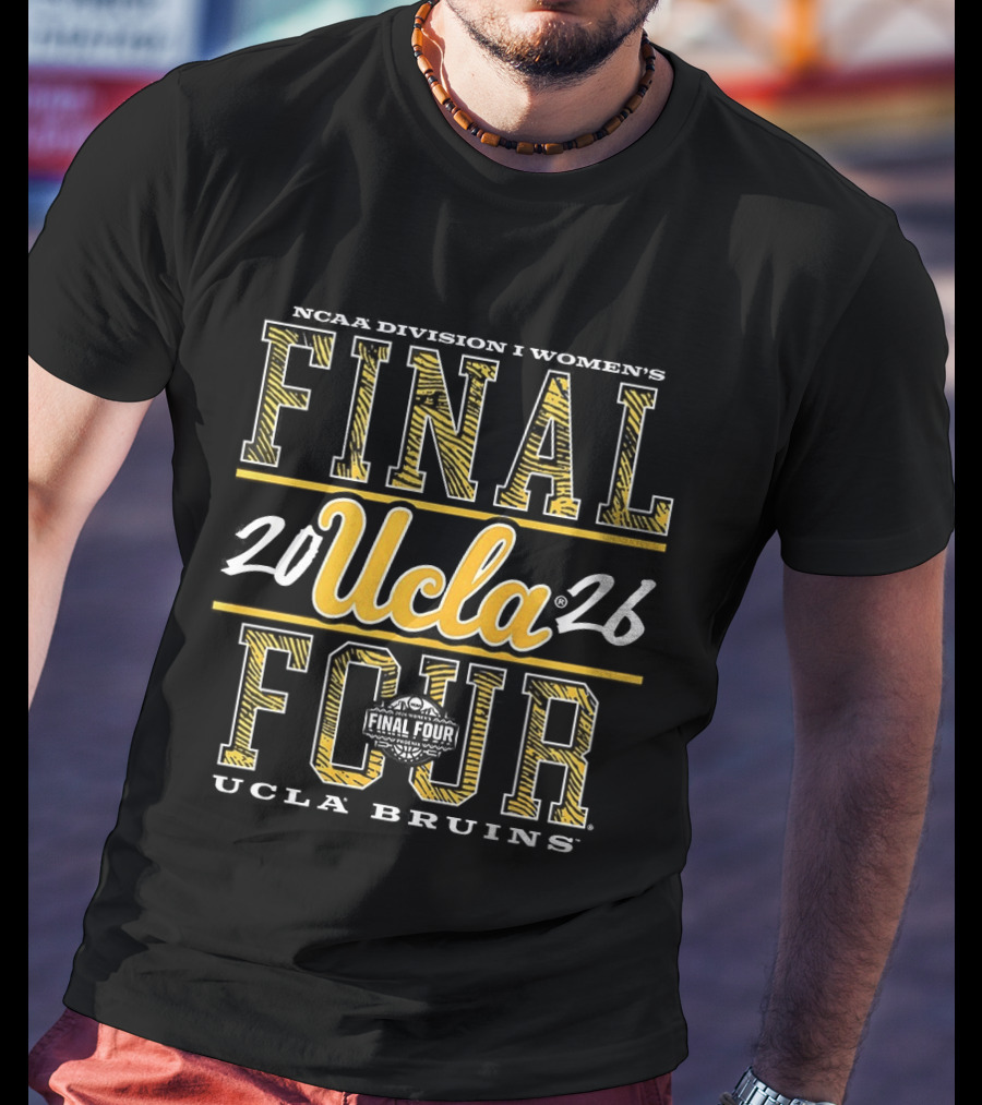 NCAA Women's Basketball Final Four 2026 UCLA Bruins T-Shirt