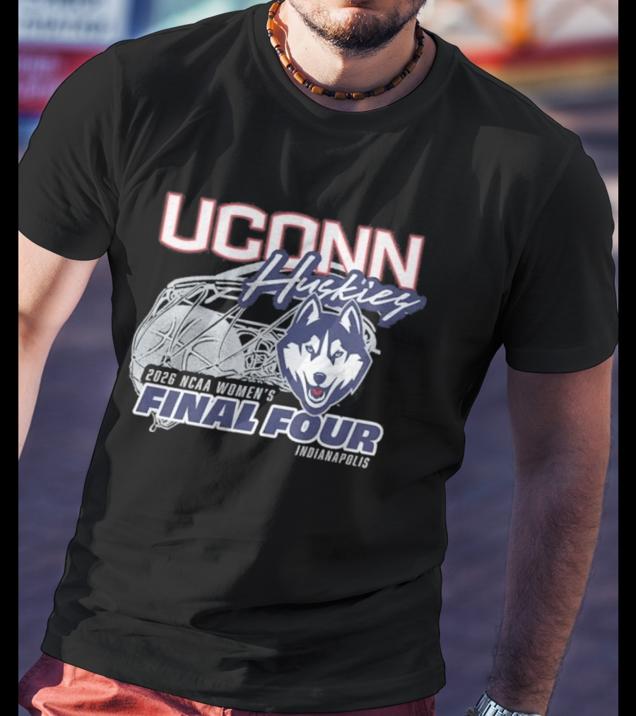 UConn Huskies 2026 NCAA Women's Final Four Indianapolis T-Shirt