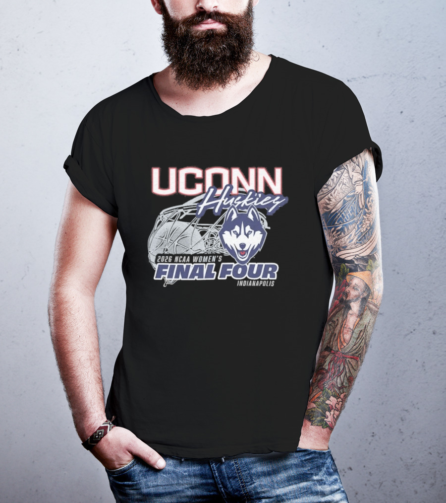 UConn Huskies 2026 NCAA Women's Final Four Indianapolis T-Shirt